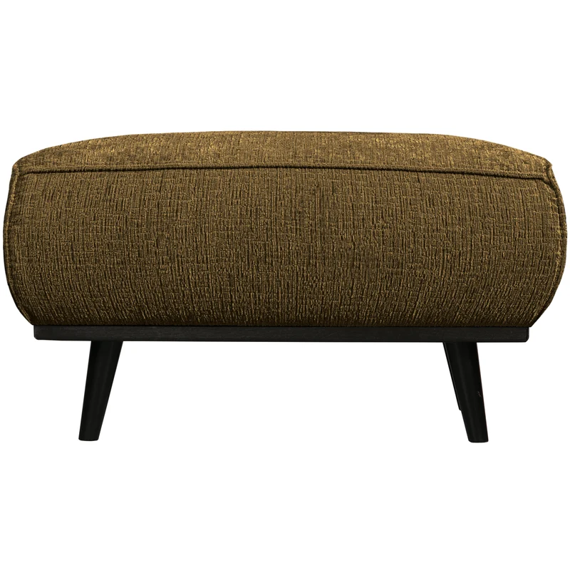 Statement puff structure velvet brass