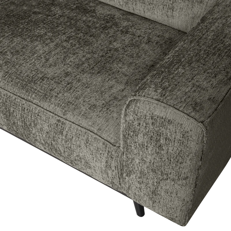 Statement eckbank linken structure velvet frost