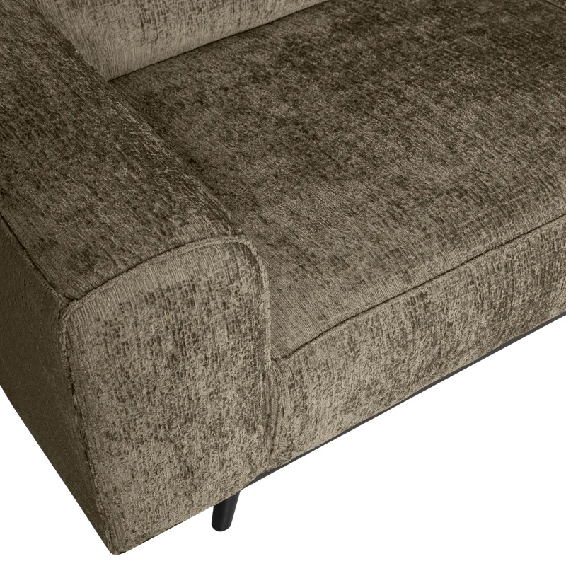 Statement eckbank rechts structure velvet bonsai