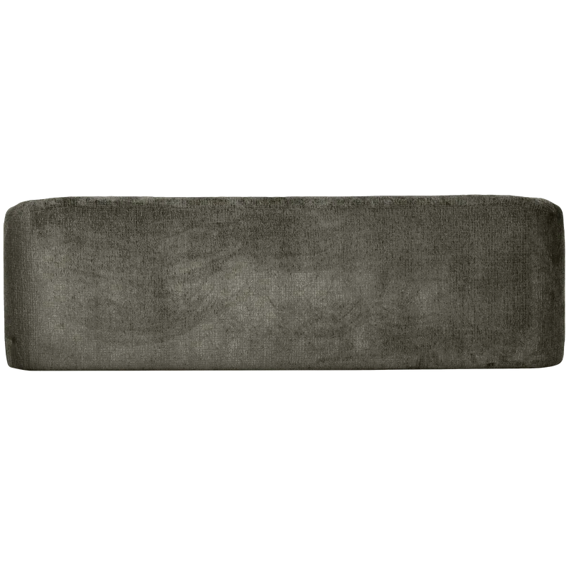 Sloping 3-sitzer sofa structure velvet frost