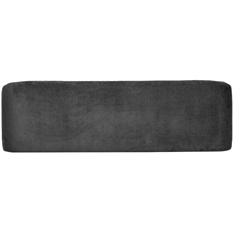 Sloping 3-sitzer sofa structure velvet mountain