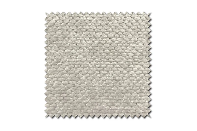 KAWOLA Stoffmuster Stoff silber