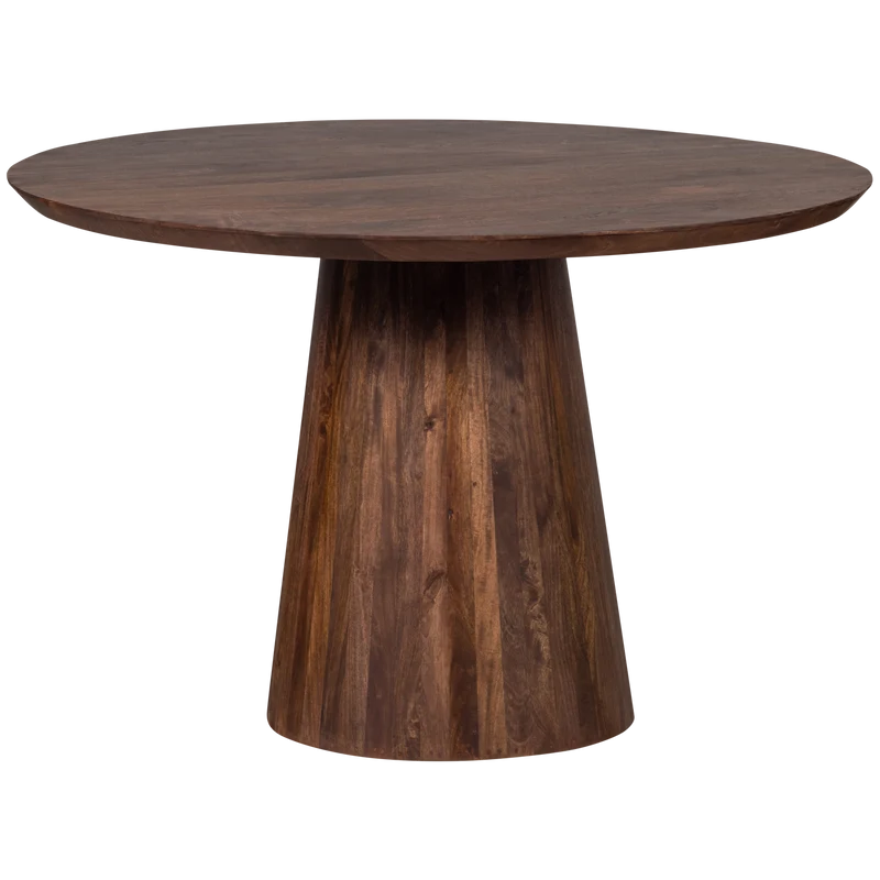 Limit esstisch rund mangoholz walnuss ø130 cm