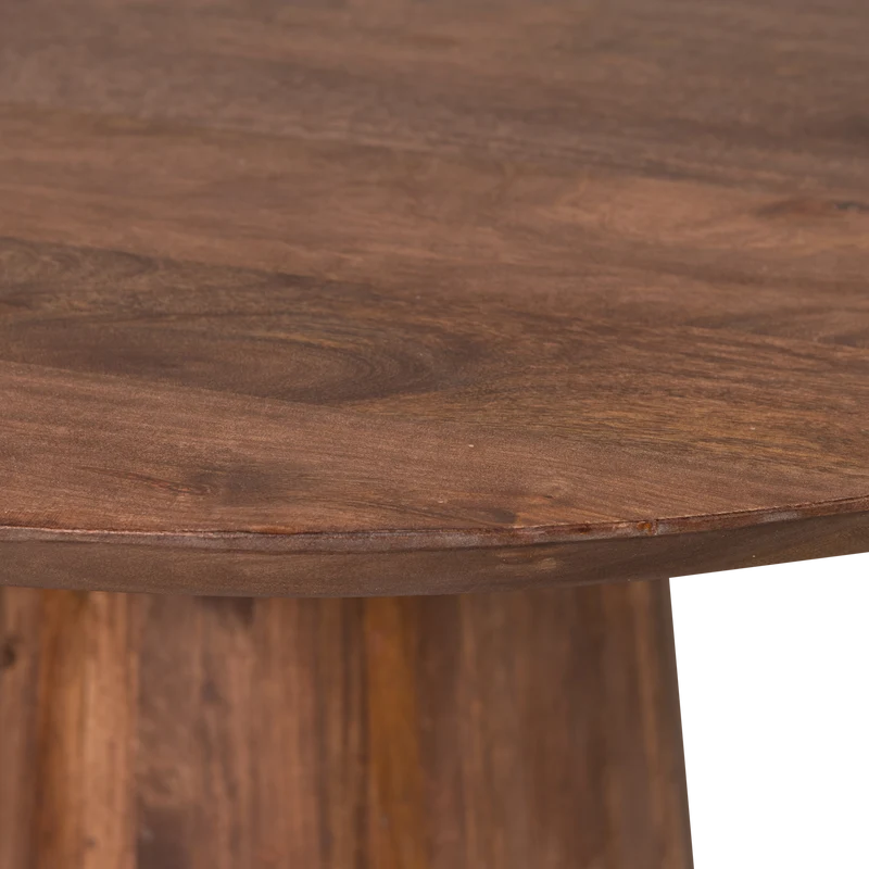Limit esstisch rund mangoholz walnuss ø130 cm
