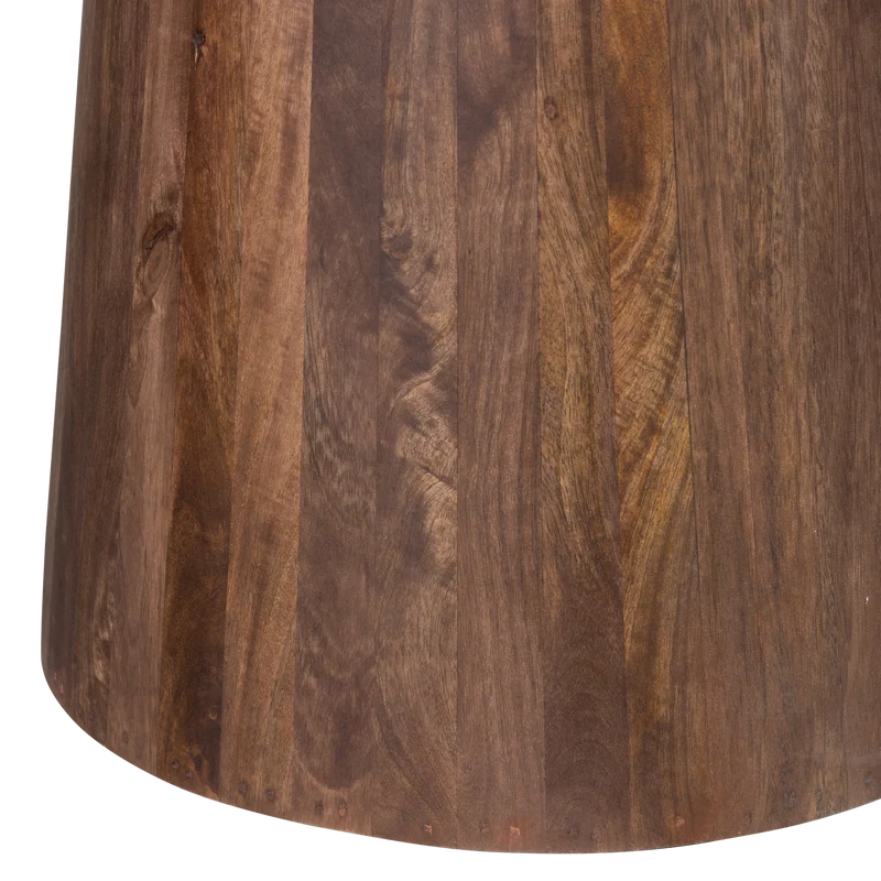 Limit esstisch rund mangoholz walnuss ø130 cm
