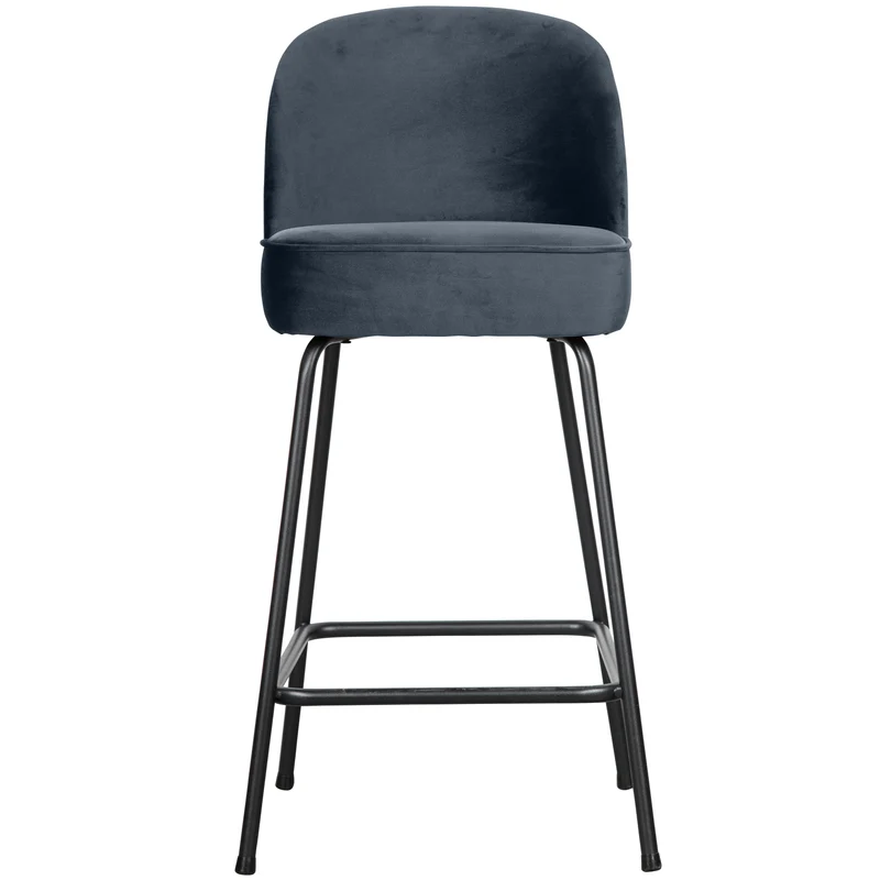 Vogue barhocker 65 cm samt teal
