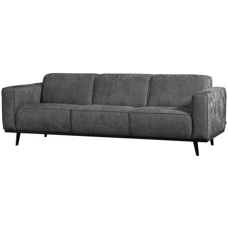 Statement 3-sitzer 230 cm structure velvet mountain