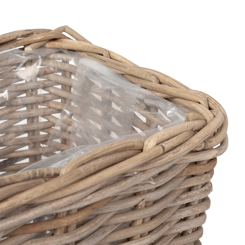 Rattan Pflanzkorb VERONA-Quadratisch ca.20cm Übertopf