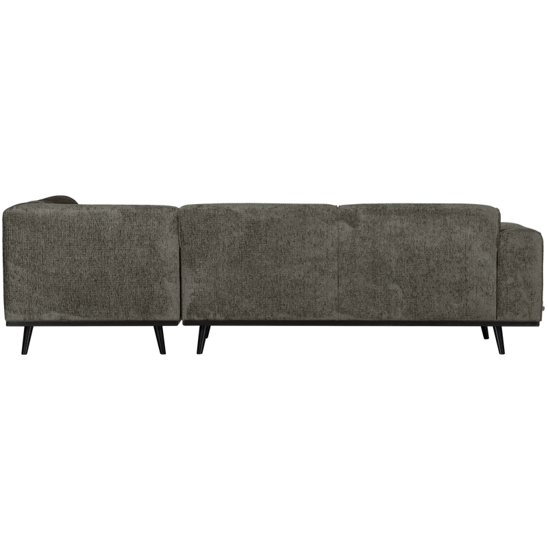 Statement eckbank rechts structure velvet frost