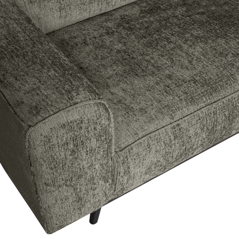 Statement eckbank rechts structure velvet frost