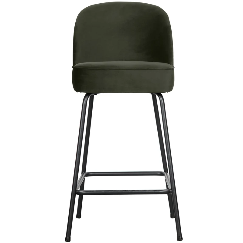 Vogue barhocker 65 cm samt dunkelgrün