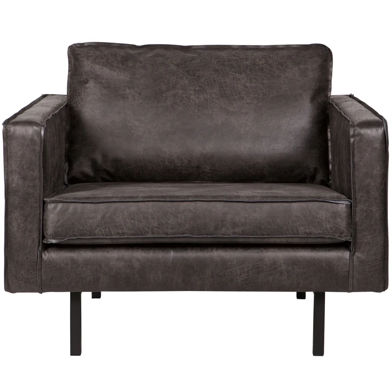 Rodeo sessel ecoleder schwarz