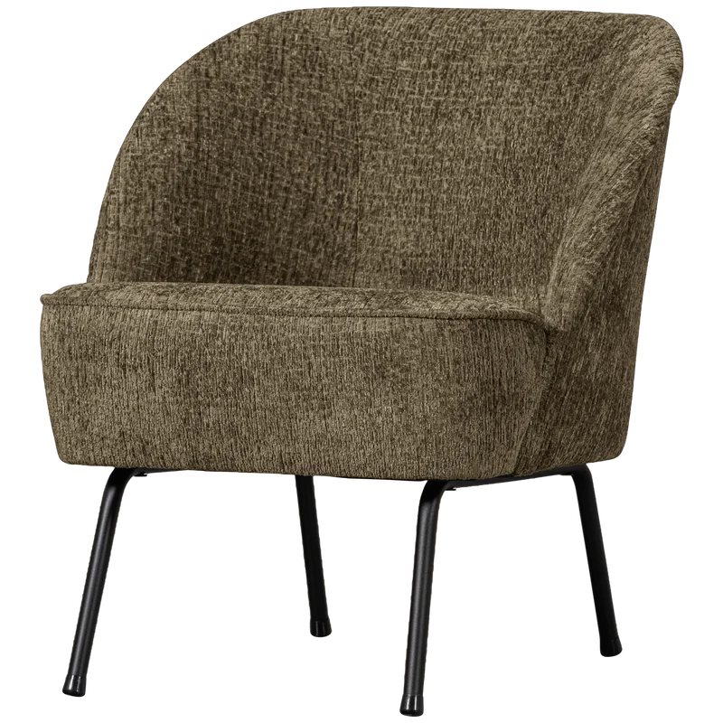 Vogue sessel structure velvet bonsai