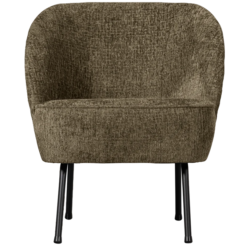 Vogue sessel structure velvet bonsai