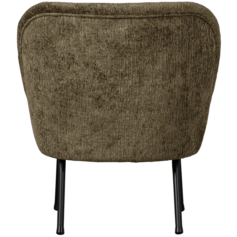 Vogue sessel structure velvet bonsai