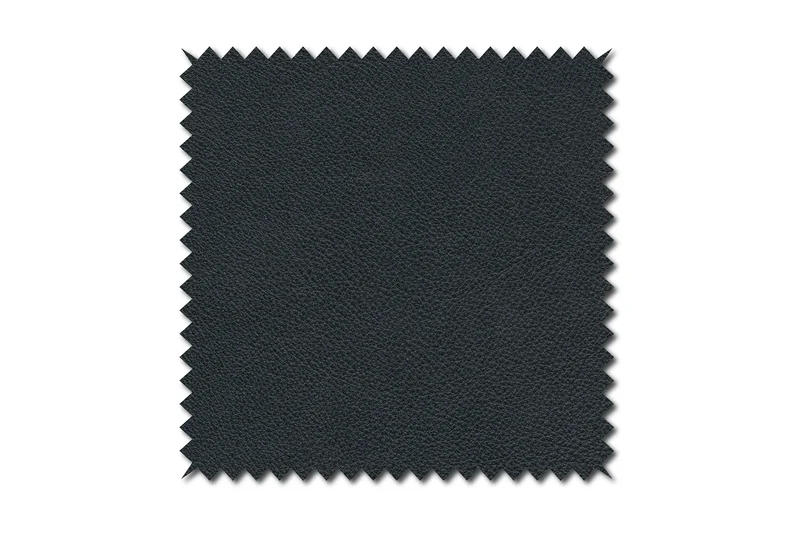 KAWOLA Stoffmuster Leder schwarz