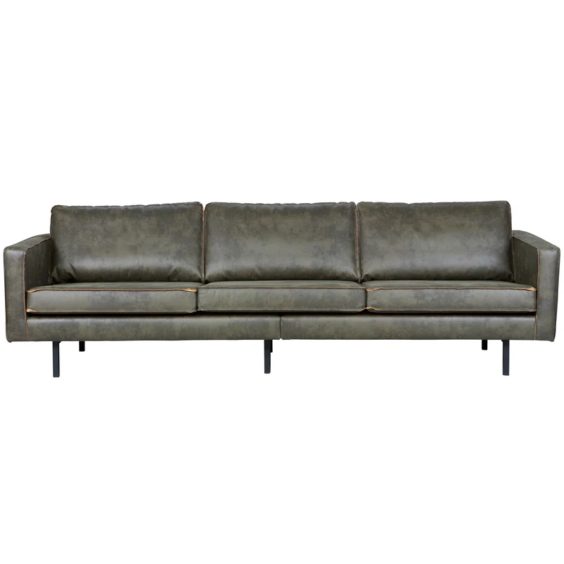 Rodeo 3-sitzer sofa ecoleder army