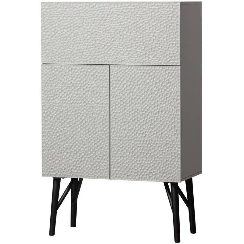 Carved organic bar schrank mist
