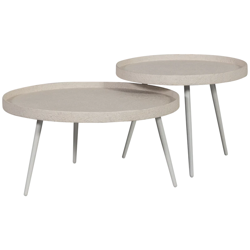 Bounds beistelltisch L holz/metall natur 44xø58 cm
