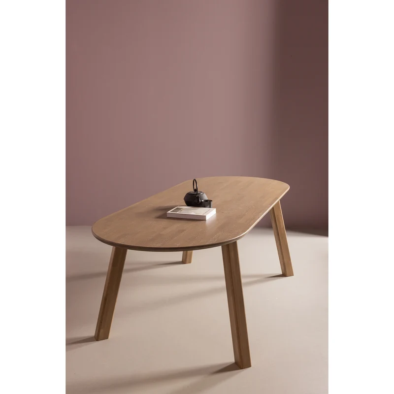 Tablo tisch oval finger las 220x90 cm pebble grey