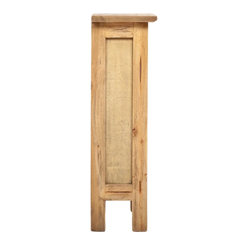 Weinregal NIEKE Antik-Natural Mahagoni ca. 40x68cm (BxH)