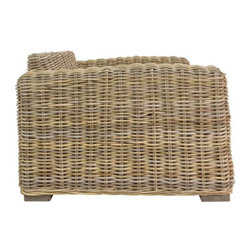 Lounge Sessel LIVING Rattan in Kubu Grey ca. B90cm