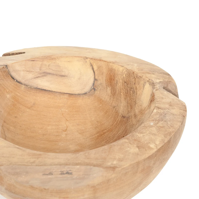 Teak Schale PREMIO ca. D25cm Natural