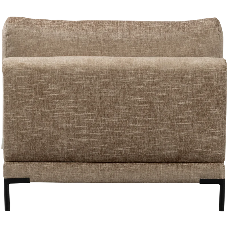 Couple loveseat element mud melange