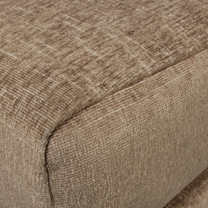 Couple hocker 100 cm mud melange