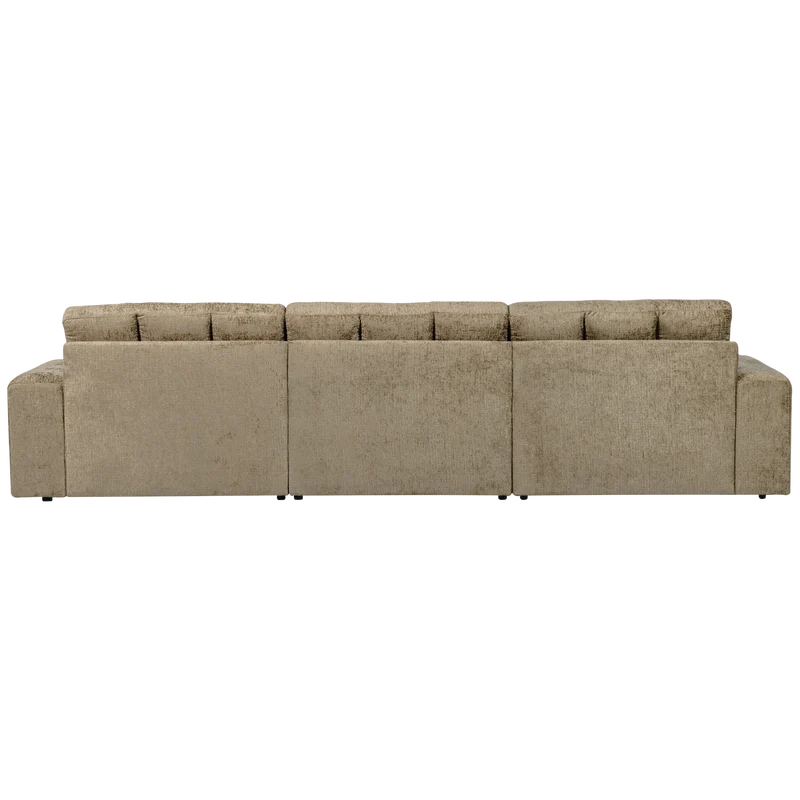 Second Date chaise longue links struktur samt wheatfield