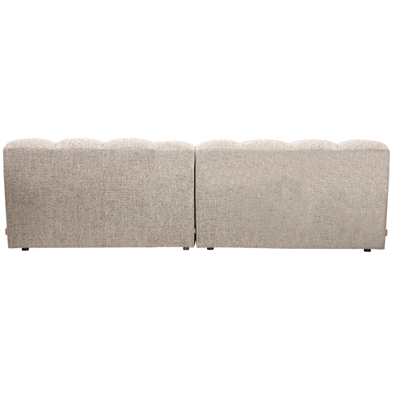 Allure 3-sitzer sofa gewebtes natur melange