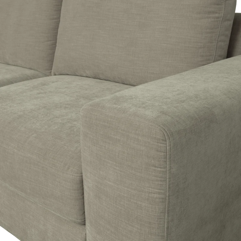 Family 1-sitzer element arm rechts warmgrau
