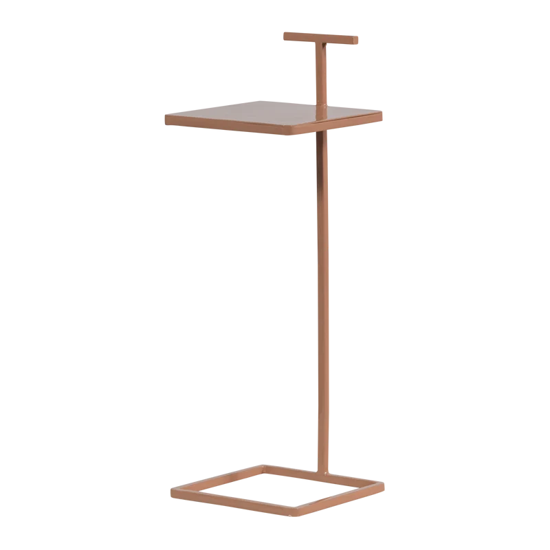 Toste beistelltisch metall altrosa