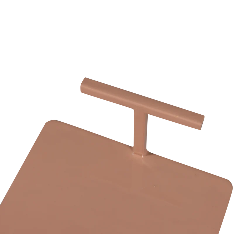 Toste beistelltisch metall altrosa