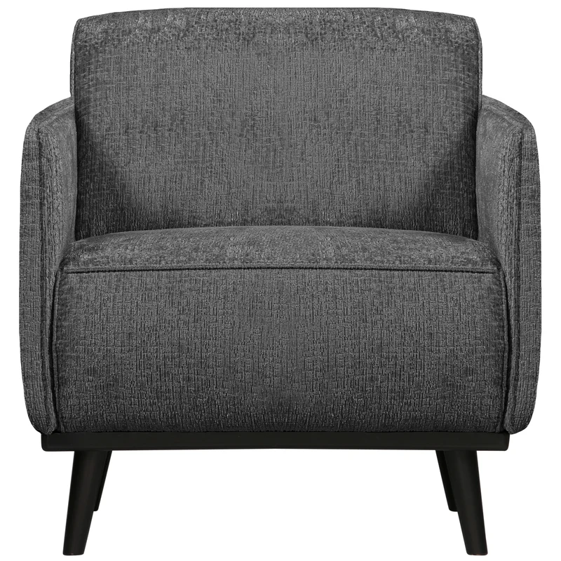 Statement arm chair structure velvet mountain