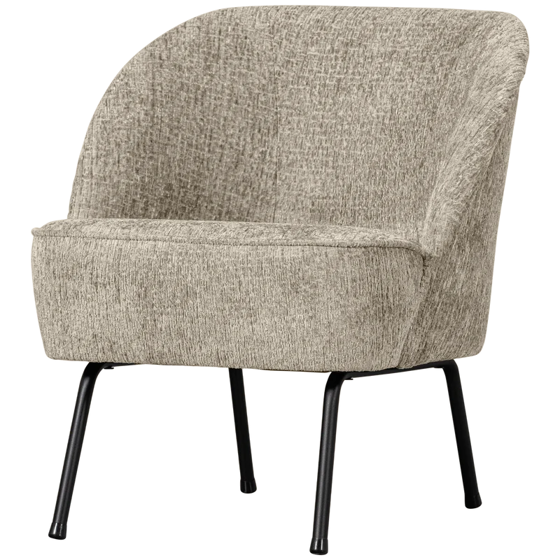 Vogue sessel structure velvet wheatfield