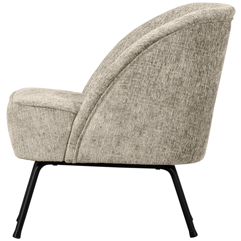 Vogue sessel structure velvet wheatfield