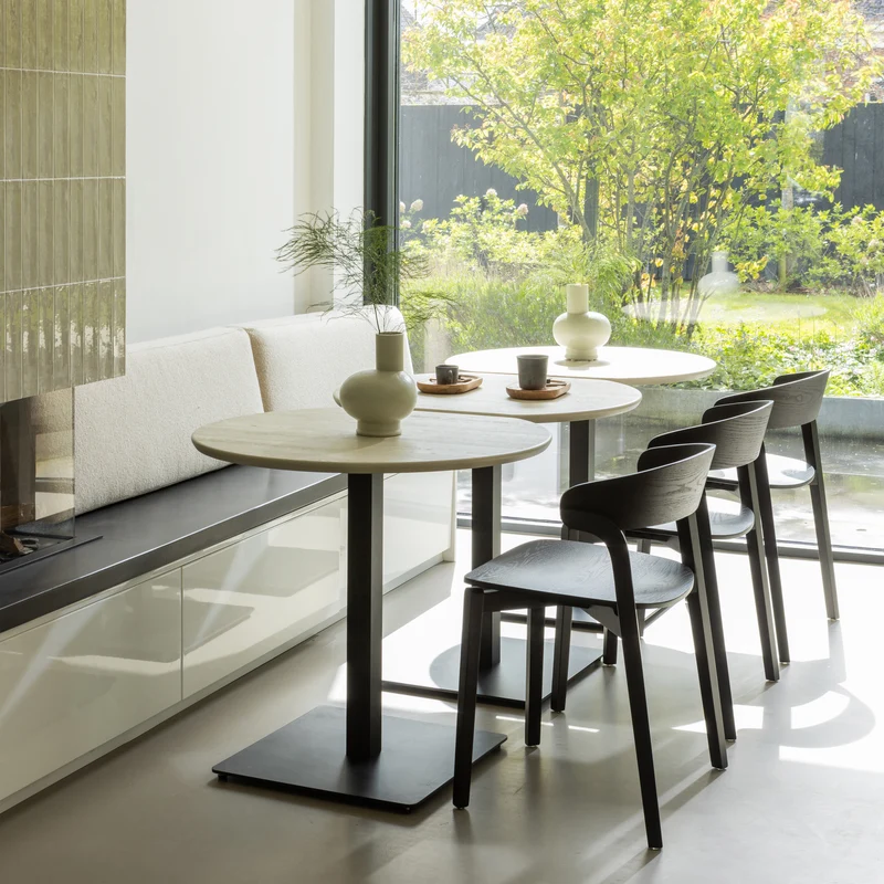 Tablo bistro tisch zwischen 80x68cm finger las dakargrau