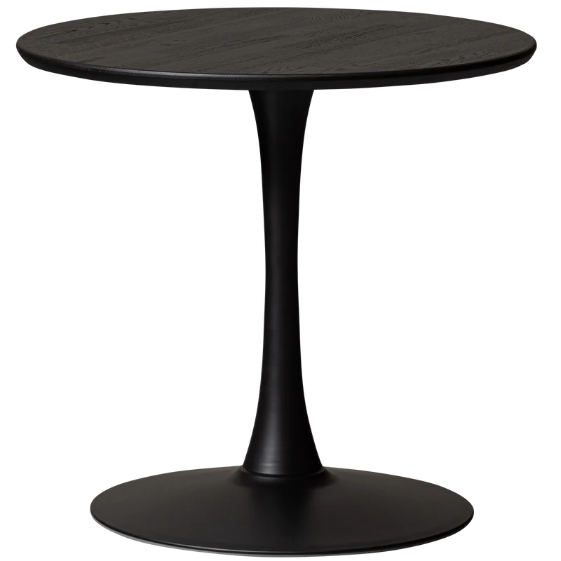 Tablo tisch rund finger las ø80 cm blacknight