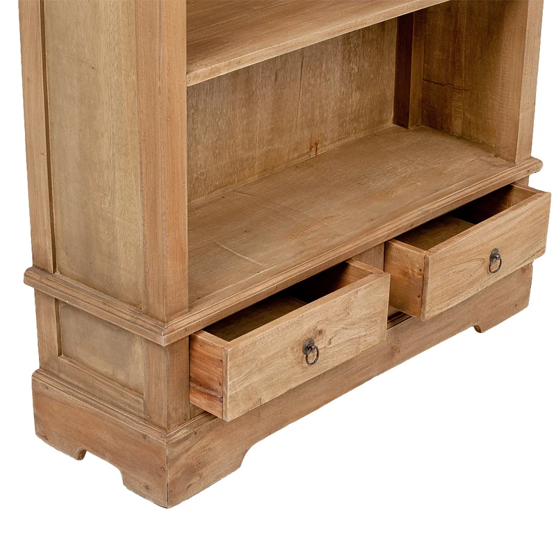 Bücherregal ANGELIQUE Antik Natural ca. B97cm