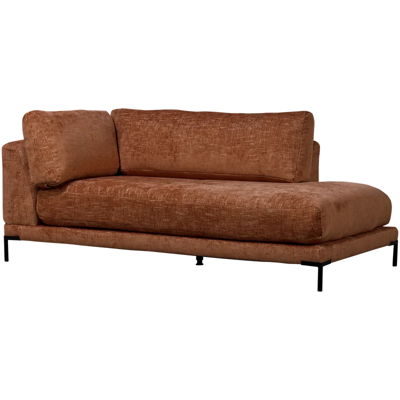 Couple lounge element links rostmélange
