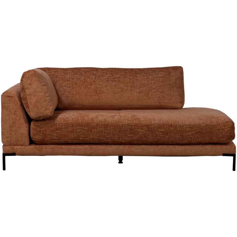 Couple lounge element links rostmélange