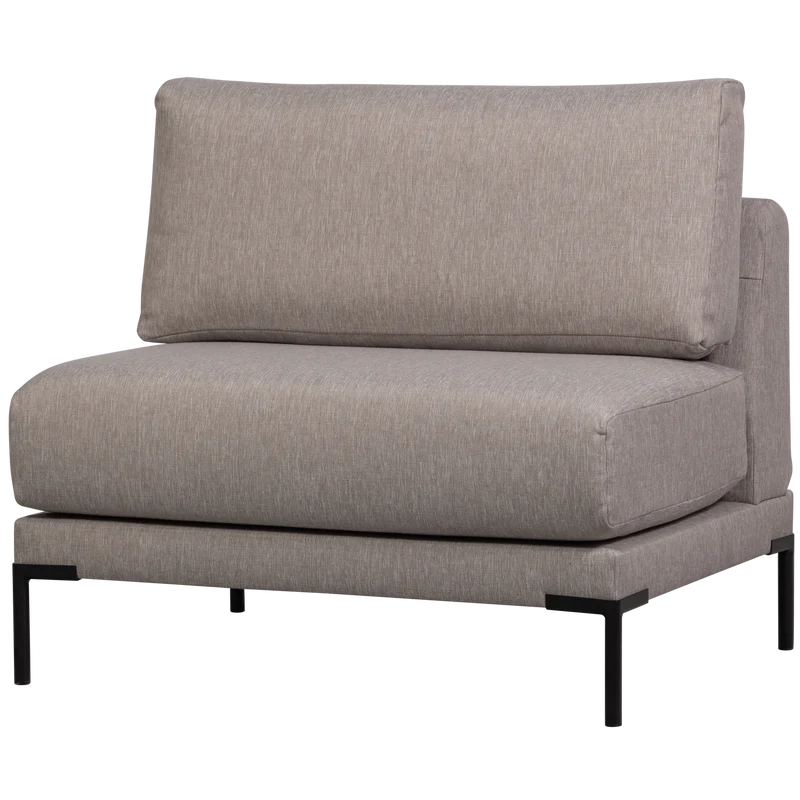 Couple essbank element 100 cm taupe