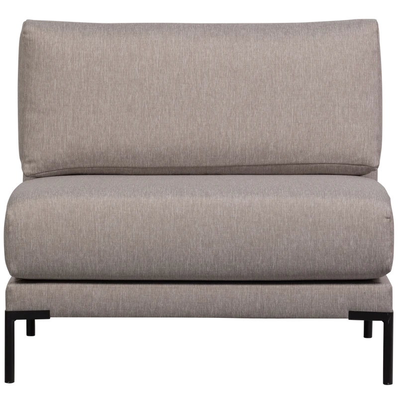 Couple essbank element 100 cm taupe