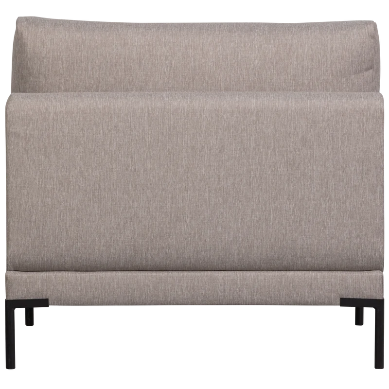 Couple essbank element 100 cm taupe