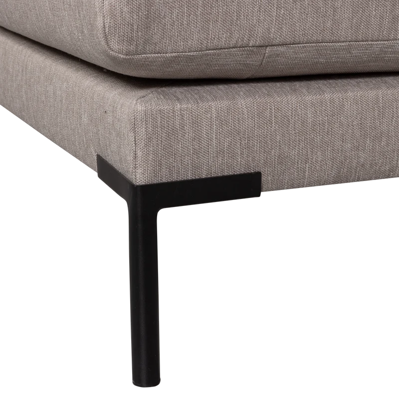Couple essbank element 100 cm taupe