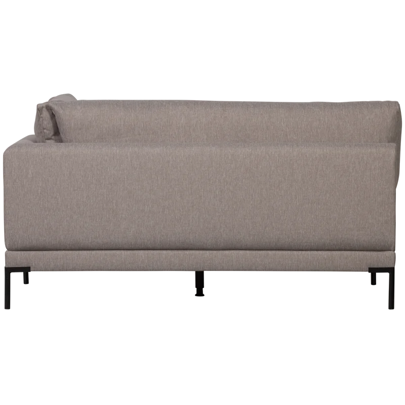Couple essbank eckelement links taupe
