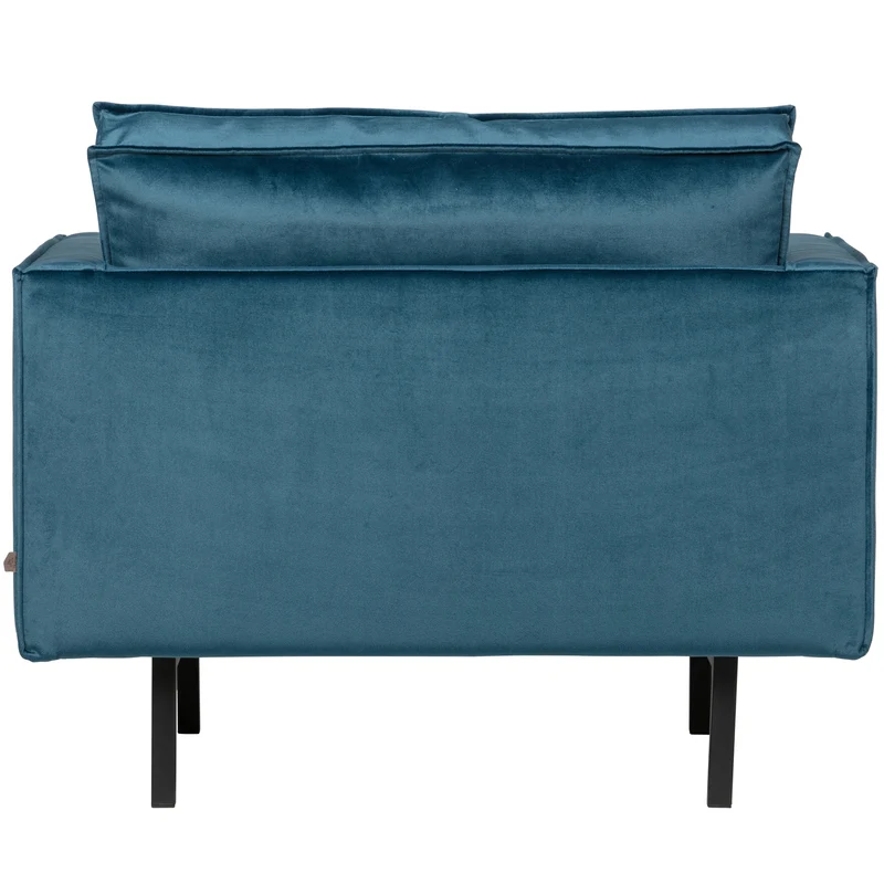 Rodeo sessel velvet blau