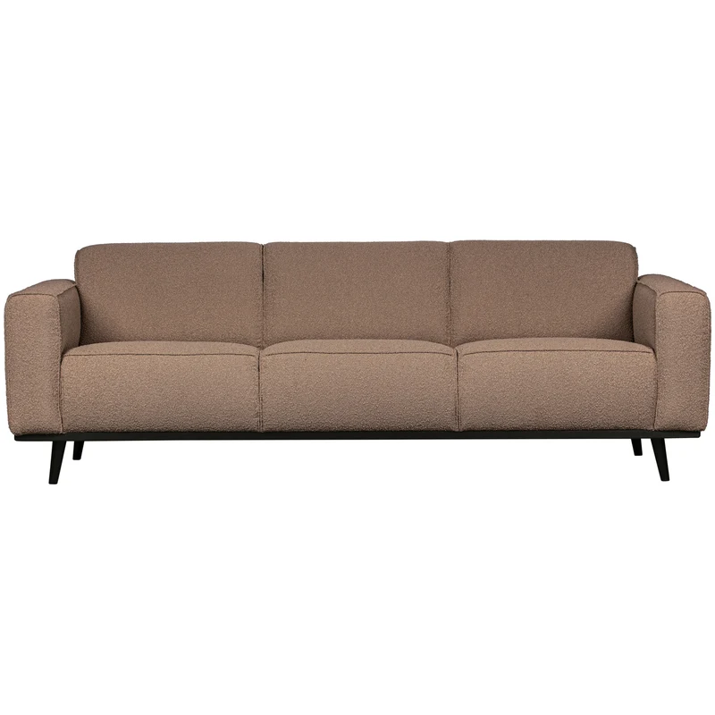 Statement 3-sitzer 230 cm bouclé nougat