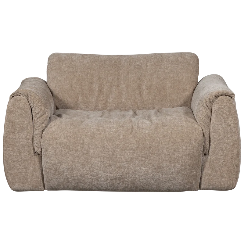 Baggy liegesessel 3D chenille sand